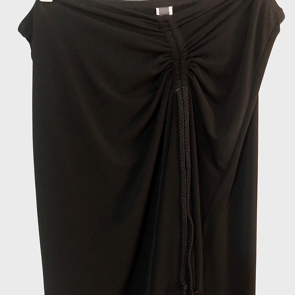 Sweet Kenneth Cole Front Rise Black Skirt. XL